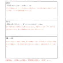 応募用紙2.3　記入例